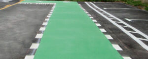 Green Bike Lane Coatings